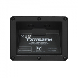 Kompaktowy zestaw monitorowy Tx1152FM w obudowie drewnianej.